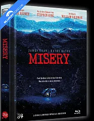 Misery (1990) (Limited Mediabook Edition) (Cover B) (Blu-ray + DVD) Blu-ray